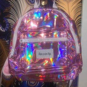 Metallic Backpack